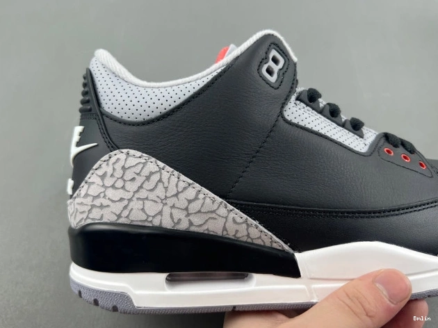 Bmlin Cement DN3707-010 Air 3 Black Jordan 0630